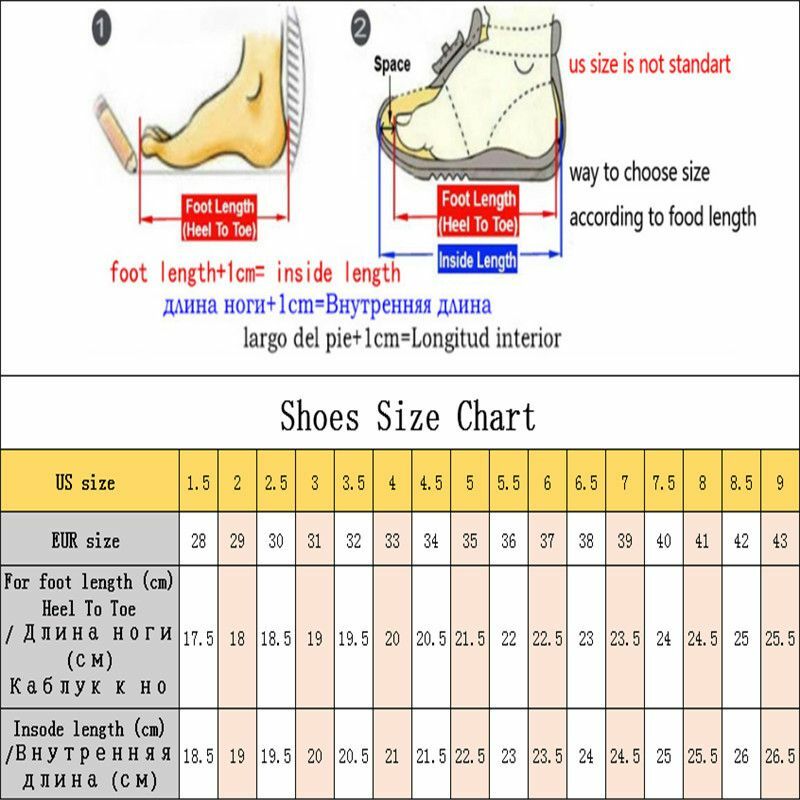 shoe size in eur